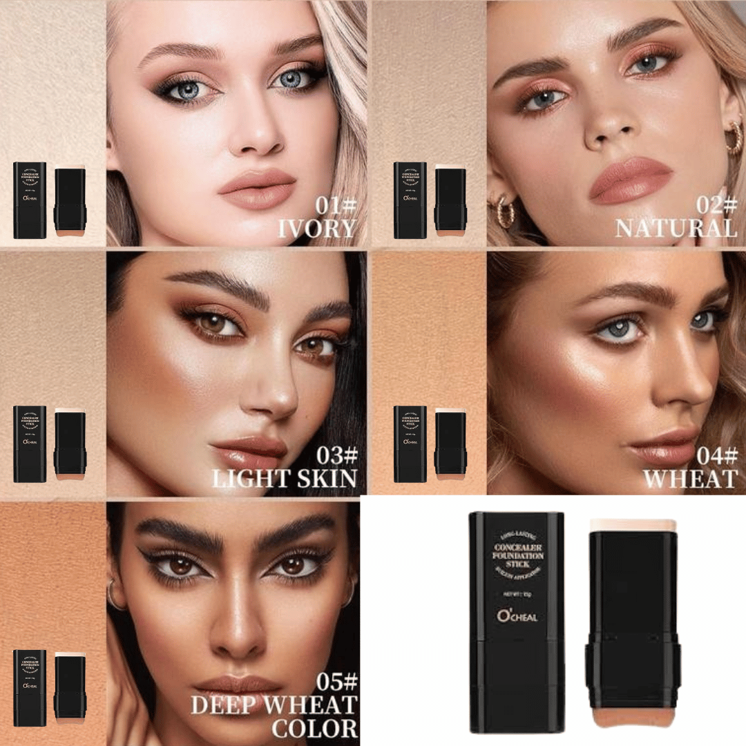 Dual-ended Eraser Foundation Stick