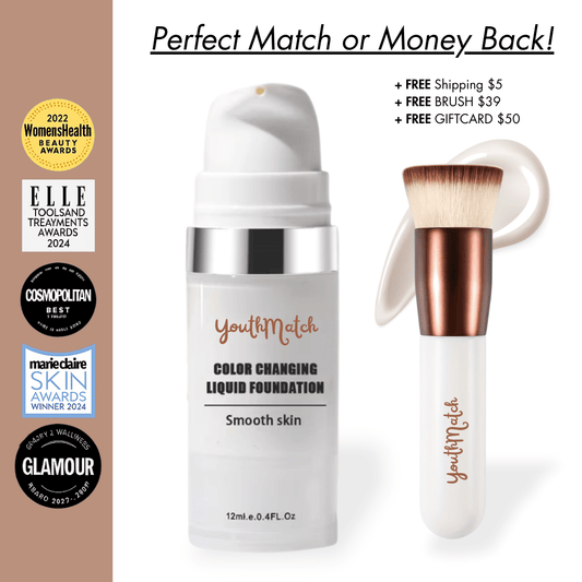 YouthMatch, Color-Matching Foundation Against Aging