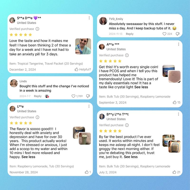 Super Calm,  Tasty Drink